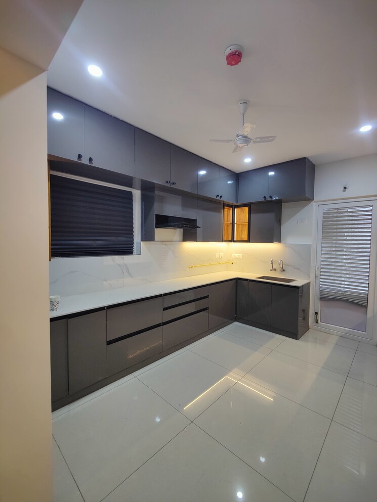 Kitchen, rajapushpa-provincia 3 Bedroom 2335 Sq.Ft. Apartment In Narsingi Hyderabad 9540985