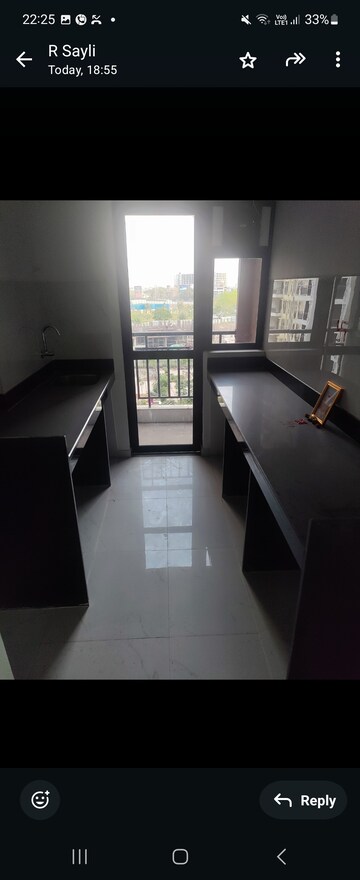Kitchen in 2 BHK Apartment at Runwal Gardens, Dombivli East – for Sale