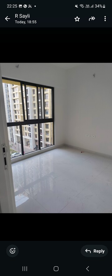 Bedroom in 2 BHK Apartment at Runwal Gardens, Dombivli East – for Sale
