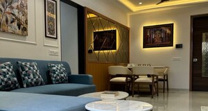 Living Room in 2 BHK Apartment at L & T Seawoods Residences Phase 1 Part A, Seawoods – for Sale