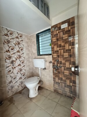 Attached Bathroom in 1 BHK Apartment at RR Hill Galaxy, Mira Road – for Sale