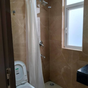 Bathroom in 2 BHK Builder Floor at Malviya Nagar – for Rent