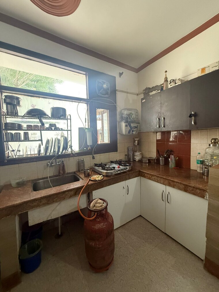 Kitchen, green-valley-heights 1 Bedroom 600 Sq.Ft. Builder Floor In Dhakoli Zirakpur 9541147