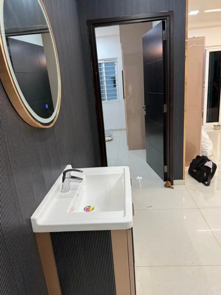 Bathroom, rajapushpa-provincia 3 Bedroom 2335 Sq.Ft. Apartment In Narsingi Hyderabad 9541155