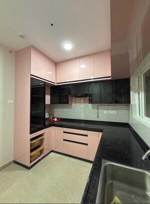 Kitchen in 3 BHK Apartment at Prestige Beverly Hills, Kokapet – for Rent
