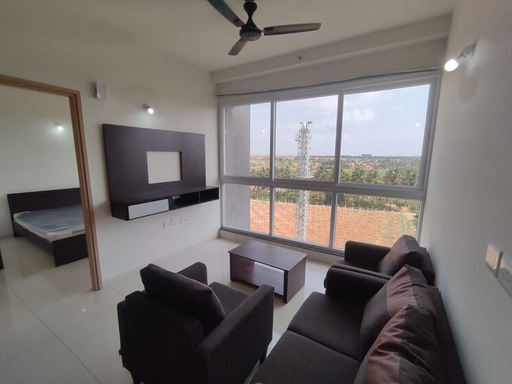 Living Room, godrej-royale-woods 2 Bedroom 950 Sq.Ft. Apartment In Devanahalli Bangalore 9541175