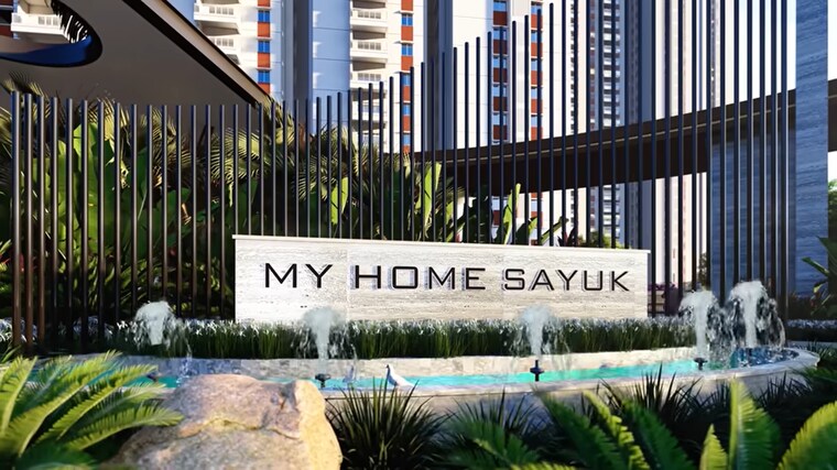 Exterior View, my-home-sayuk 2.5 Bedroom 1573 Sq.Ft. Apartment In Tellapur Hyderabad 9541180