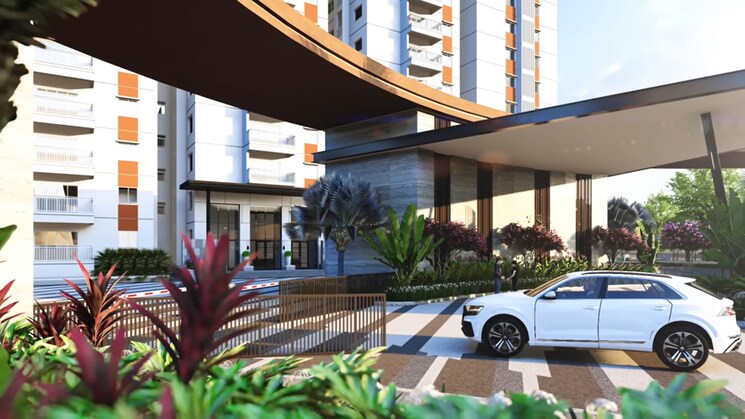 Exterior View, my-home-sayuk 2 Bedroom 1355 Sq.Ft. Apartment In Tellapur Hyderabad 9541193