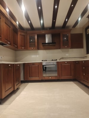 Kitchen in 3 BHK Builder Floor at Greater Kailash I – for Rent