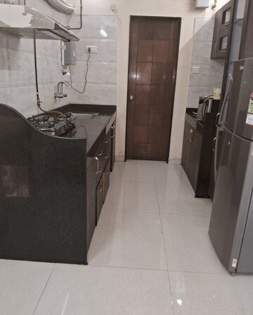 Kitchen in 2 BHK Apartment at GK Dwarka Flora Residency, Pimple Saudagar – for Rent