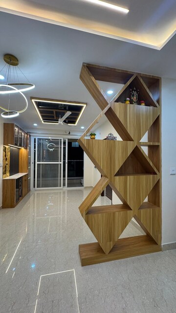 Staircase in 3 BHK Apartment at Rajapushpa Provincia, Narsingi – for Rent