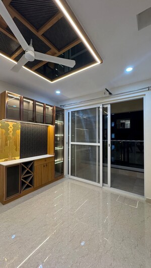 Living Room in 3 BHK Apartment at Rajapushpa Provincia, Narsingi – for Rent