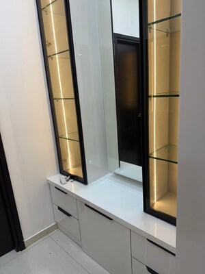 Building Lobby in 3 BHK Apartment at Rajapushpa Provincia, Narsingi – for Rent