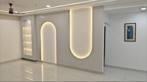 Building Lobby in 3 BHK Apartment at Prestige Beverly Hills, Kokapet – for Rent