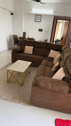 Living Room in 4 BHK Apartment at Antarkar And Joshi Ram Indu Park, Baner – for Rent