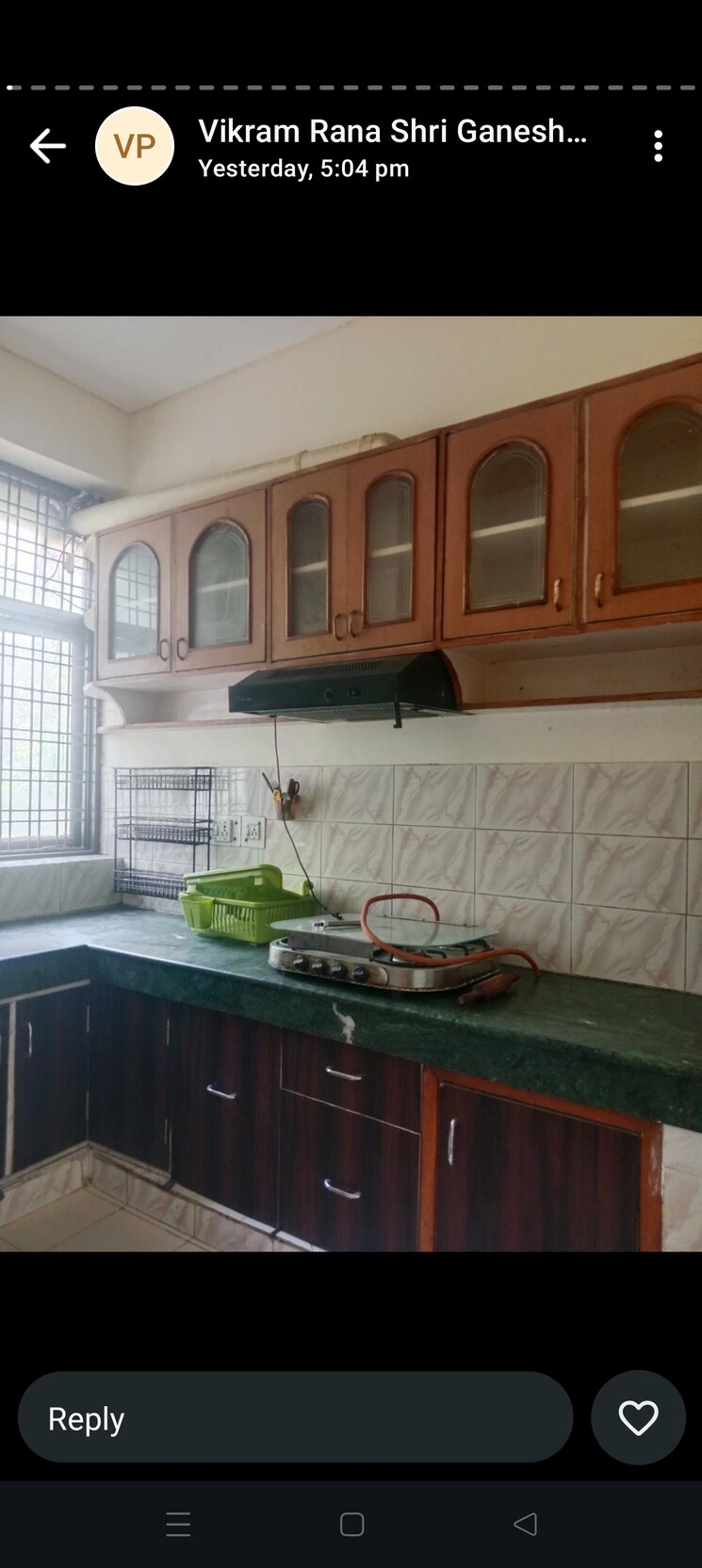Kitchen, palam-vihar-residents-association 2 Bedroom 1500 Sq.Ft. Builder Floor In Palam Vihar Gurgaon 9541323