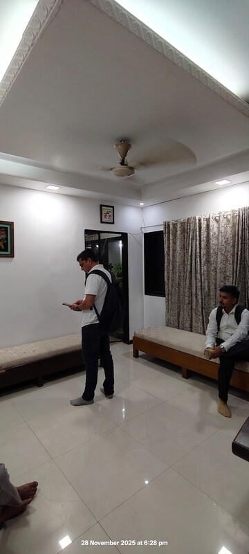 Living Room in 1 BHK Apartment at Bhandup East – for Rent