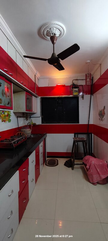 Kitchen in 1 BHK Apartment at Bhandup East – for Rent