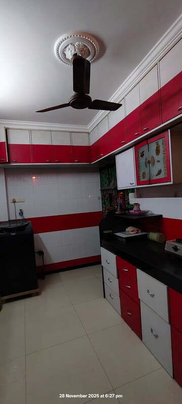 Kitchen in 1 BHK Apartment at Bhandup East – for Rent