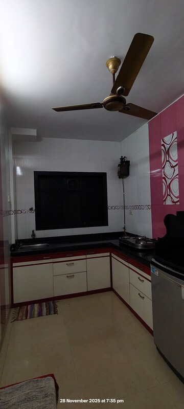 Kitchen in 1 BHK Apartment at Bhandup East – for Rent