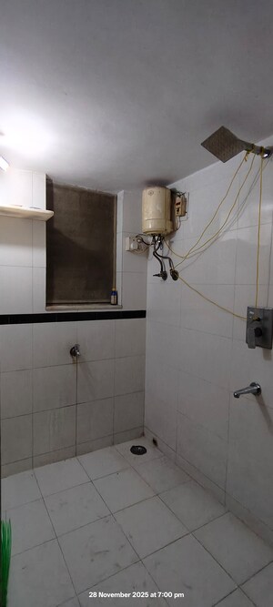 Bathroom in 1 BHK Apartment at Bhandup East – for Rent