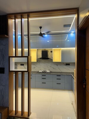 Kitchen in 4 BHK Villa at Amrapali Leisure Valley, Tech Zone 4 Greater Noida – for Sale