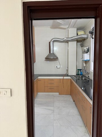 Kitchen in 3 BHK Builder Floor at Anand Niketan – for Rent