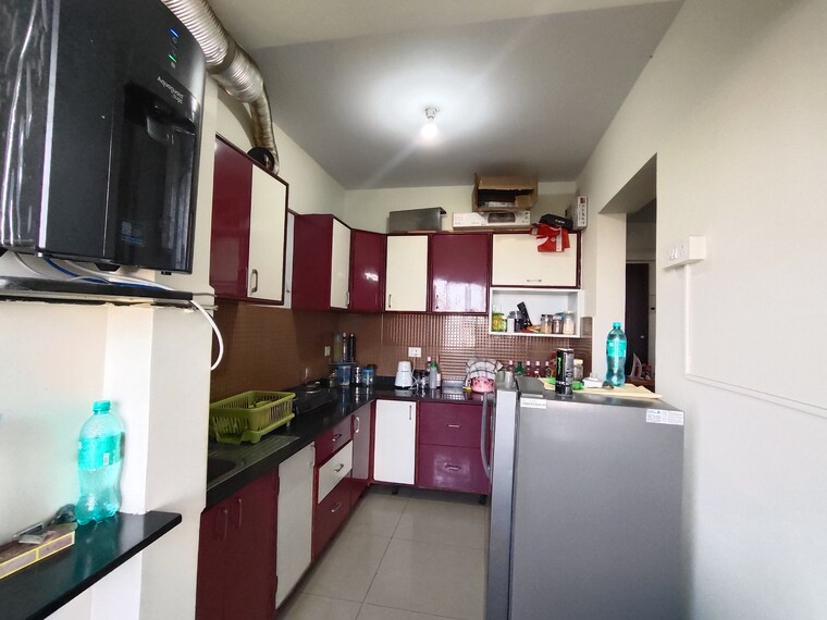 Kitchen, ozone-evergreens 2 Bedroom 977 Sq.Ft. Apartment In Harlur Bangalore 9541414