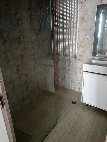 Bathroom in 3 BHK Apartment at Dhoot Time Residency, Sector 63 – for Rent