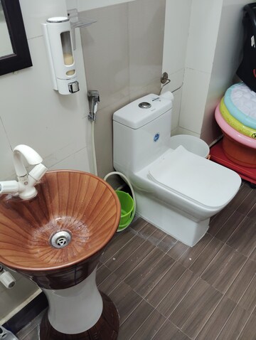 Bathroom in 2 BHK Apartment at SG Impression Plus, Raj Nagar Extension – for Sale