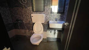 Bathroom in 1 BHK Builder Floor at Virar West – for Sale