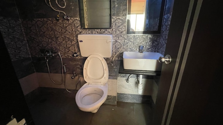 Bathroom, virar west 1 Bedroom 408 Sq.Ft. Builder Floor In Virar West Palghar 9541549