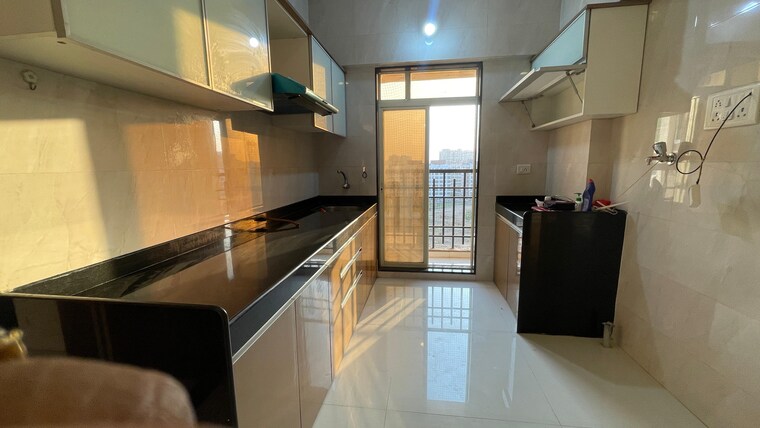 Kitchen, virar west 1 Bedroom 408 Sq.Ft. Builder Floor In Virar West Palghar 9541555
