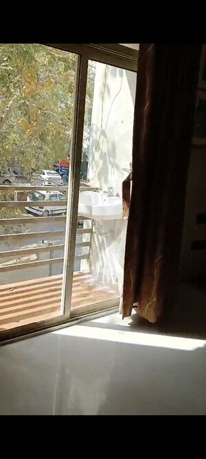 Balcony in 2 BHK Apartment at Sun Aashka, Ambawadi – for Rent