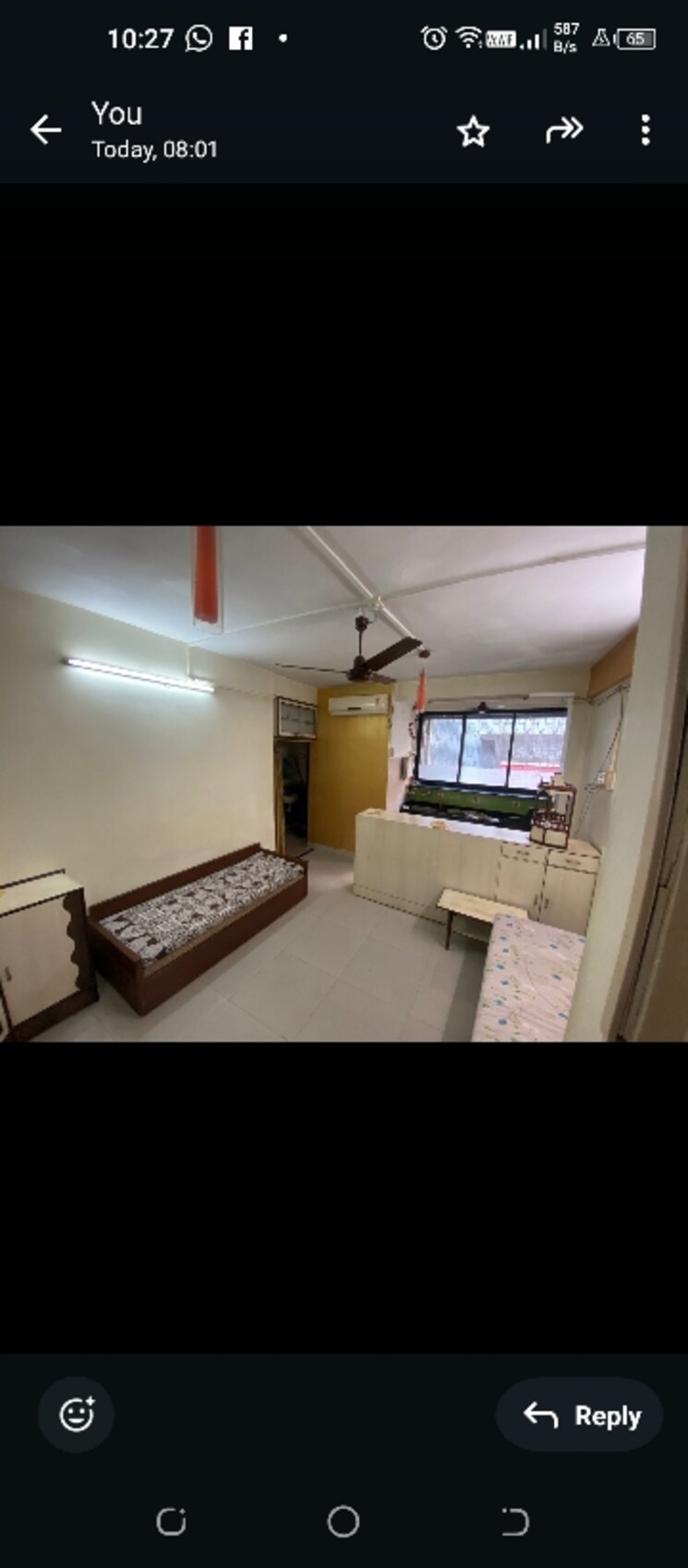 Bedroom, mahim west 1 Bedroom 650 Sq.Ft. Apartment In Mahim West Mumbai 9541706