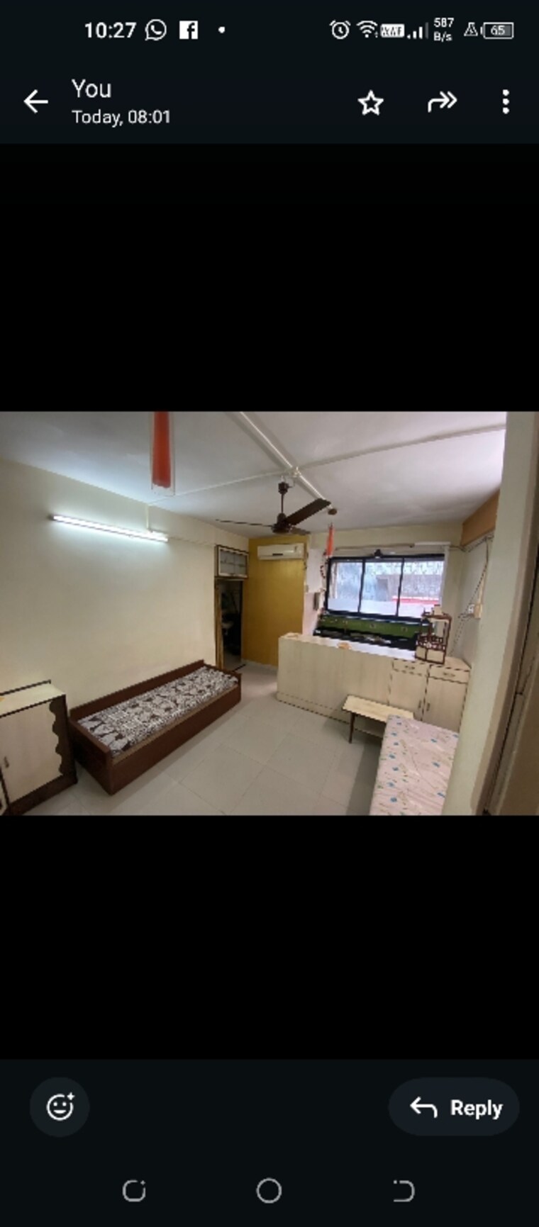 Bedroom, mahim west 1 Bedroom 650 Sq.Ft. Apartment In Mahim West Mumbai 9541706