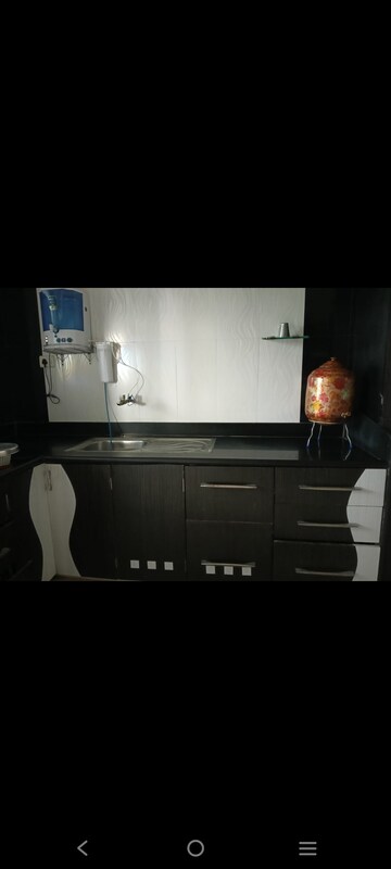 Kitchen in 3 BHK Apartment at Vivek Apartment Naranpura, Naranpura – for Rent