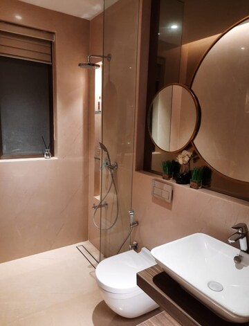 Bathroom in 3.5 BHK Apartment at Lodha Fiorenza, Goregaon East – for Sale