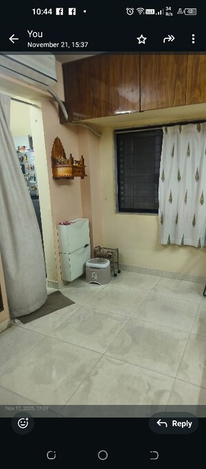 Bathroom in 1 RK Apartment at Dadar West – for Rent
