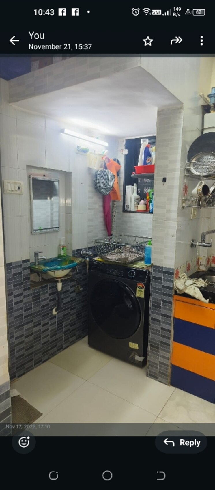 Team Area, dadar west 1 RK 350 Sq.Ft. Apartment In Dadar West Mumbai 9541869