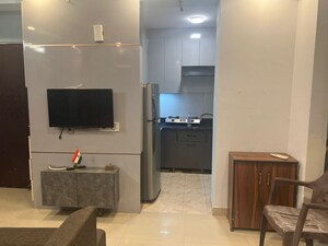 Living Room in 2 BHK Builder Floor at Sector 1 Greater Noida – for Rent