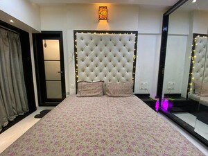 Bedroom in 4 BHK Apartment at Makhdoom Sea Palace, Mahim – for Sale