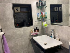 Bathroom in 4 BHK Apartment at Makhdoom Sea Palace, Mahim – for Sale