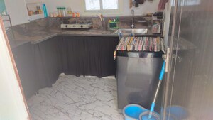 Kitchen in 1 RK Apartment at Lok Vihar – for Rent