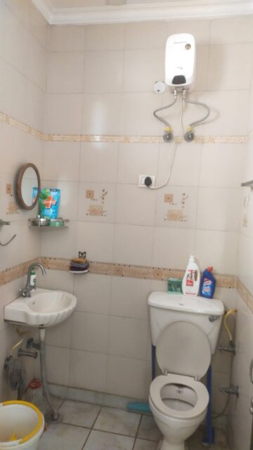 Bathroom in 1 RK Apartment at Lok Vihar – for Rent