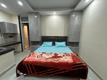 Bedroom in 1 RK Builder Floor at DLF City Phase III, Sector 24 – for Rent