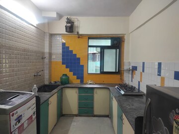 Kitchen in 1 BHK Apartment at Jeevan Sahar CHS, Andheri East – for Rent