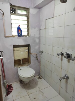 Bathroom in 1 BHK Apartment at Jeevan Sahar CHS, Andheri East – for Rent
