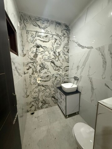 Bathroom in 1 BHK Apartment at MS Enclave Zirakpur, Dhakoli – for Sale