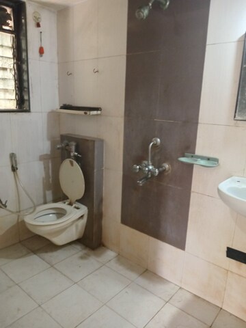 Bathroom in 3 BHK Apartment at Sapphire Court, Andheri West – for Rent